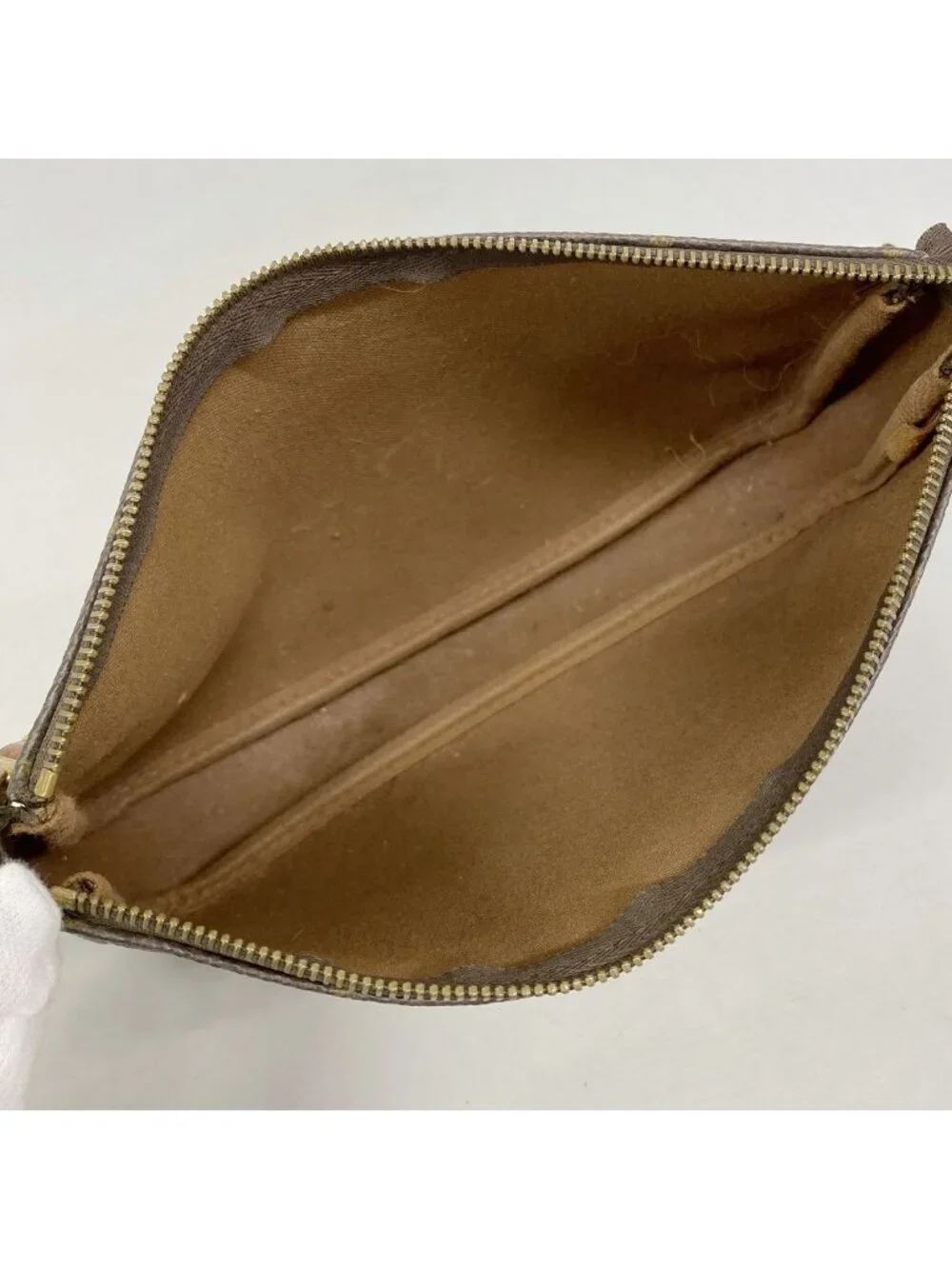 Louis Vuitton Pouch Monogram Pochette Accessoires Brown